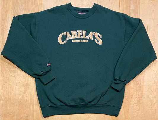 Vintage Cabelas Heavyweight Crewneck