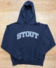 Load image into Gallery viewer, Vintage University of Wisconsin Stout Jansport Hoodie
