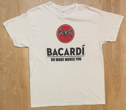 Bacardi "Do what moves you" Single Stitch T-Shirt