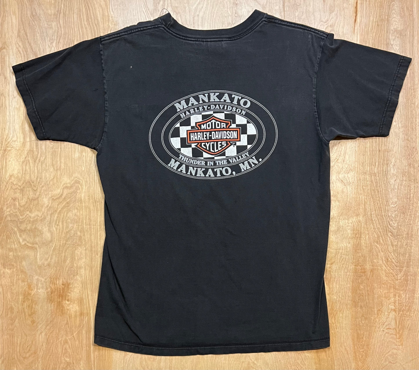 Vintage Harley Davidson "Thunder in the Valley" Mankato, MN T-Shirt