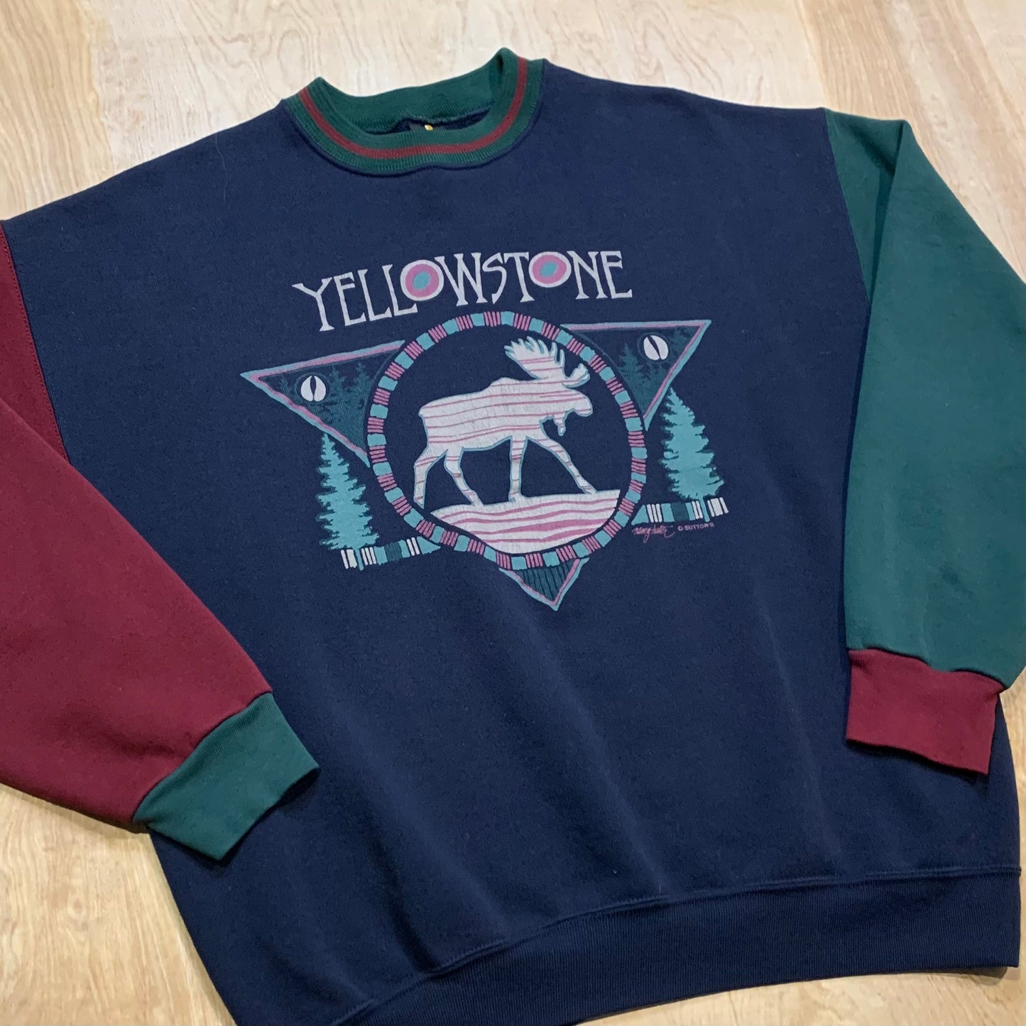 Vintage Yellowstone Moose Crewneck