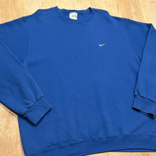 Load image into Gallery viewer, Vintage Blue Nike Silver Tag Crewneck
