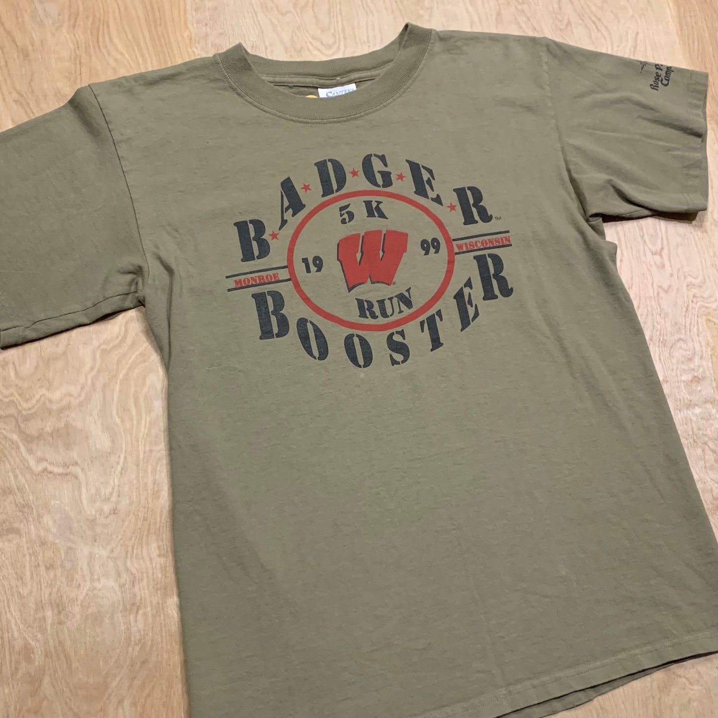 1999 Badger Booster 5K Run T-Shirt