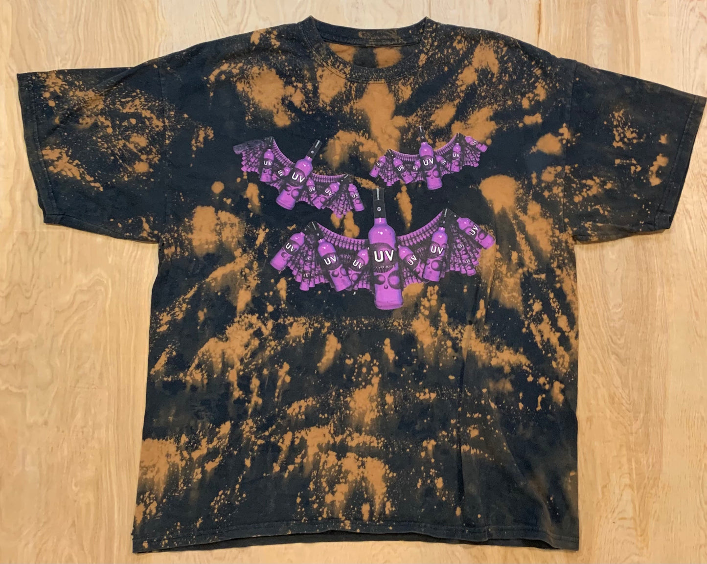Custom Purple UV Halloween T-Shirt