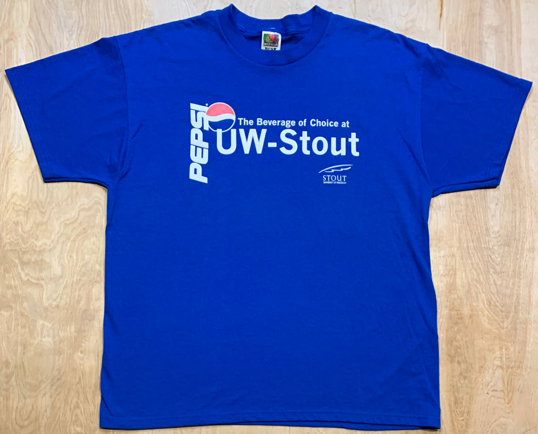 Vintage UW-Stout Pepsi T-Shirt