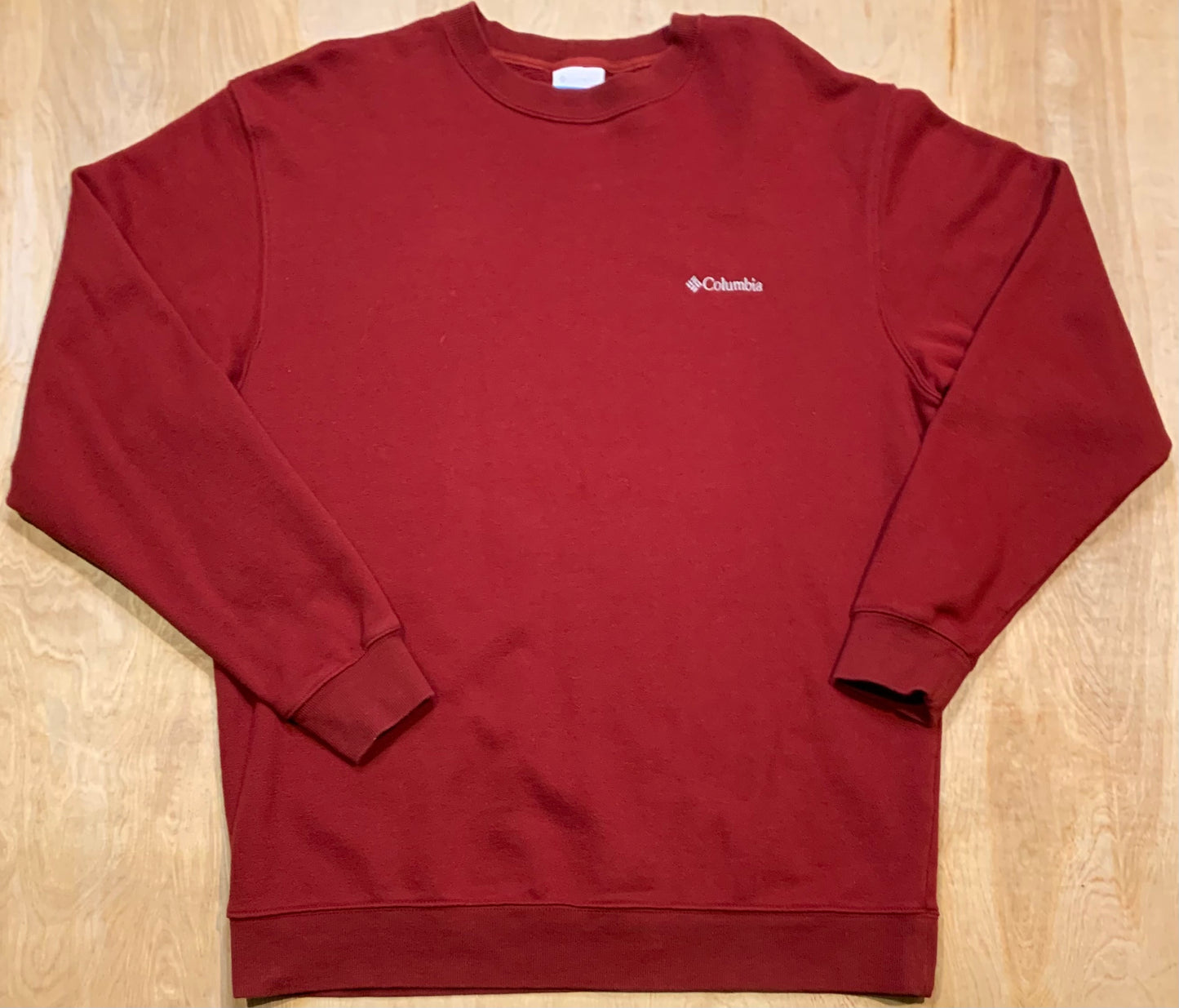 Dark Red Columbia Crewneck