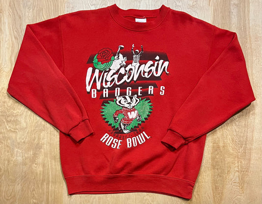 1994 Wisconsin Badgers Rose Bowl Crewneck