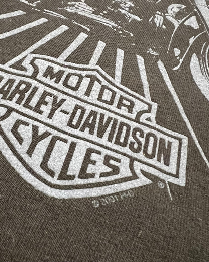 2001 "King of the Road" Harley Davidson Eau Claire, WI T-Shirt