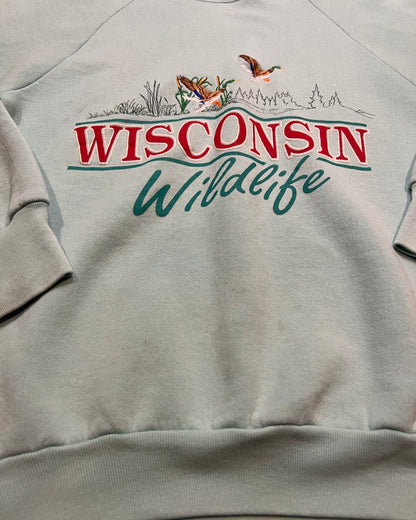 Vintage Wisconsin Wildlife Crewneck