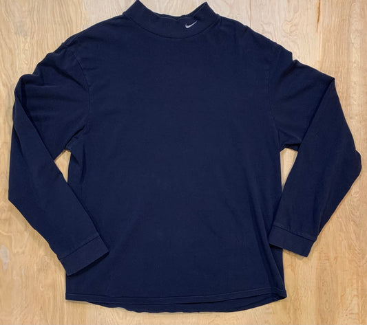 Vintage 90's Nike Long-sleeve Mock-neck