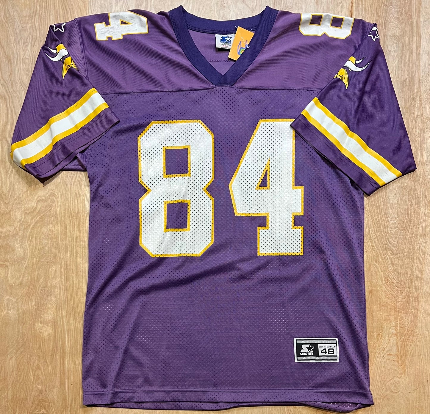 Vintage 1995 Minnesota Vikings Randy Moss Starter Jersey