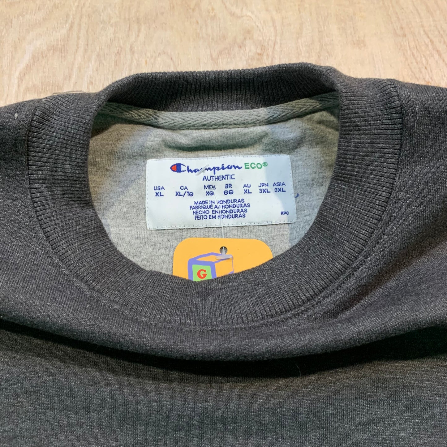 Dark Grey Champion Crewneck