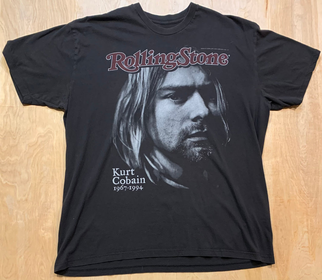 Kurt Cobain Rolling Stones Cover T-Shirt