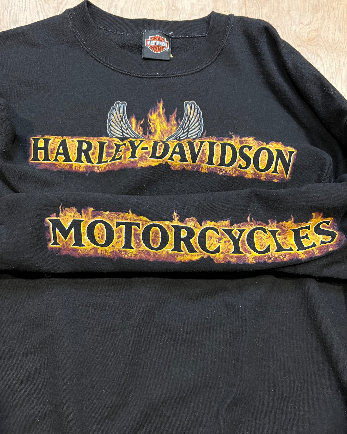 Harley Davidson "Ride Hard" Des Moines, IA Crewneck