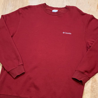 Dark Red Columbia Crewneck