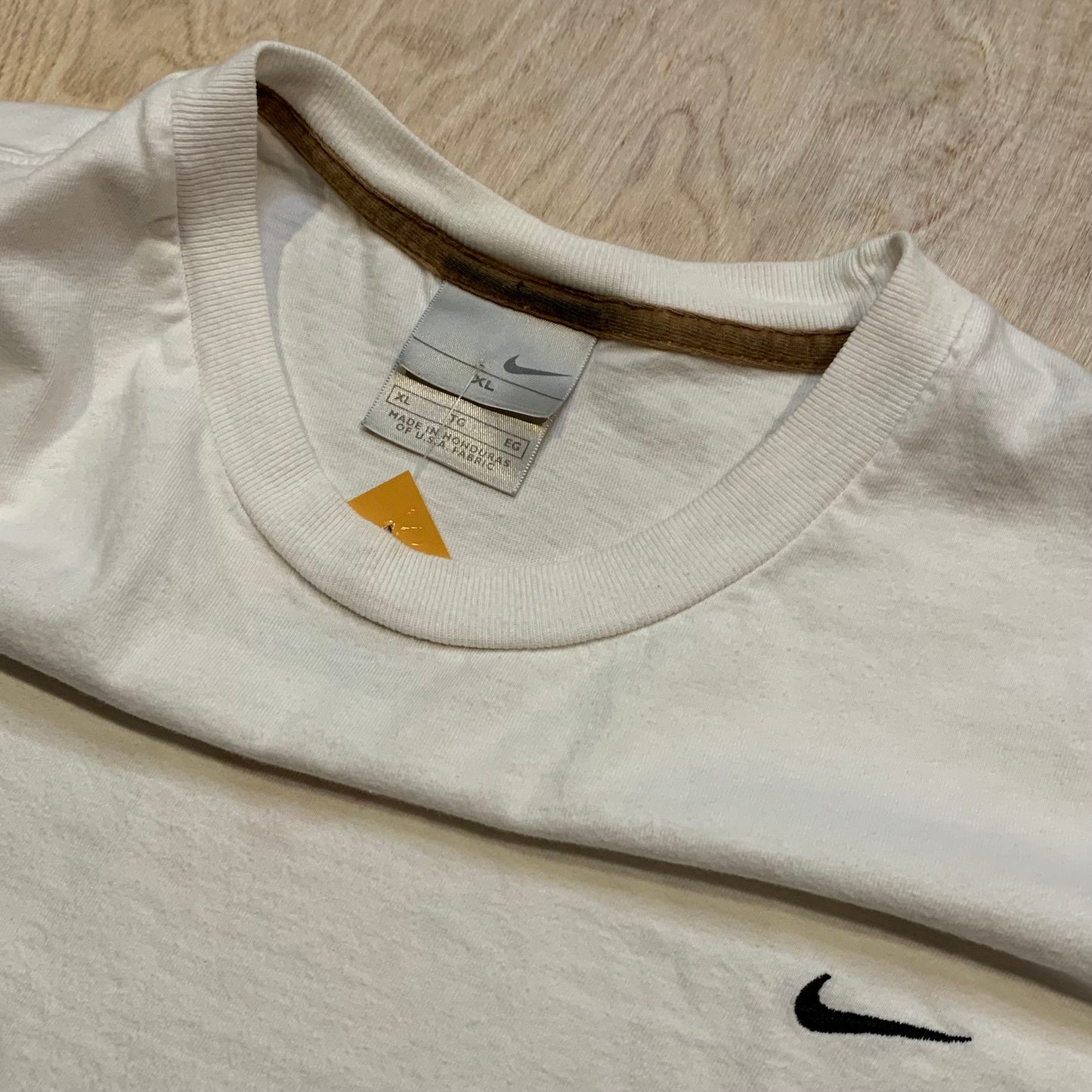 Vintage Nike Silver Tag White T-Shirt