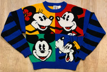 Load image into Gallery viewer, Vintage Disney Mickey Mouse and Company Sweater
