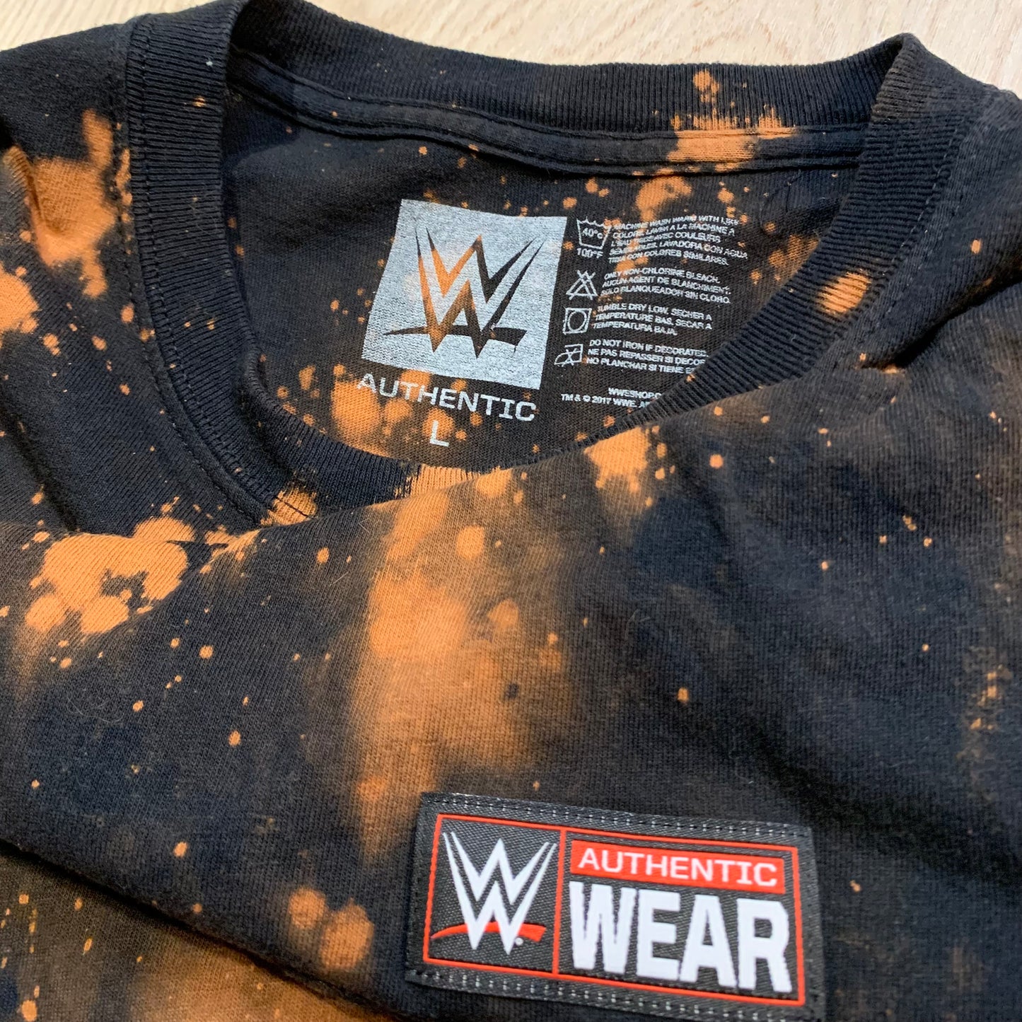 Authentic WWE Ember Moon Custom T-shirt