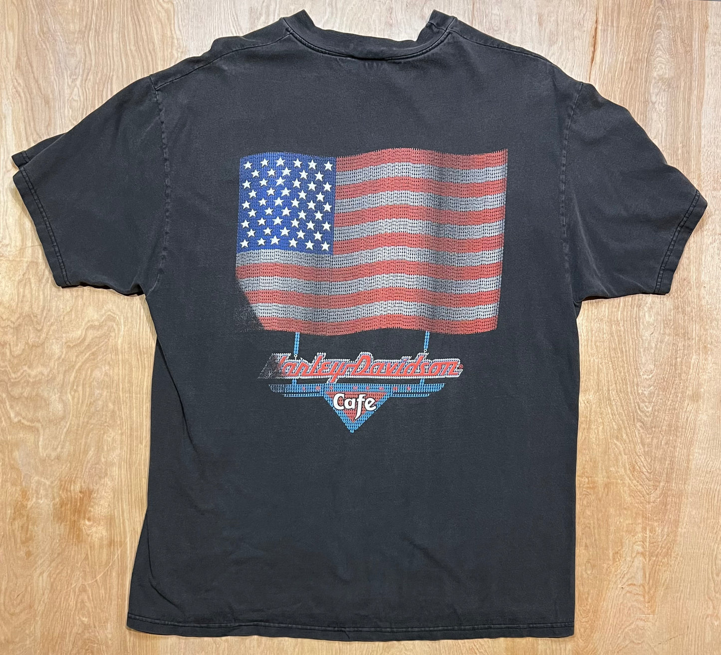 Vintage Harley Davidson Cafe Las Vegas T-Shirt