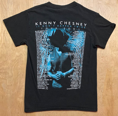 2001 Kenny Chesney "It Don't Happen Twice" Tour T-Shirt