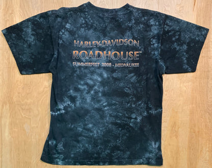 Harley Davidson 2008 Roadhouse, Summerfest Milwaukee, Wisconsin T-Shirt