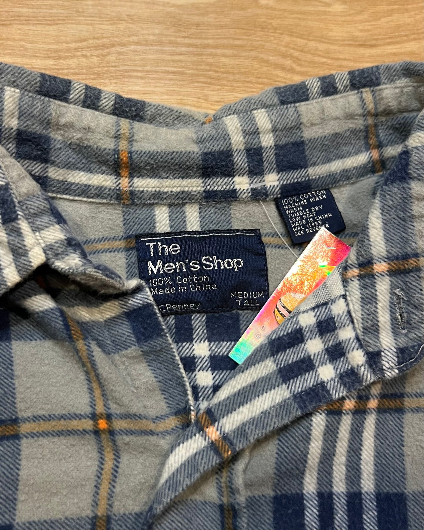 Vintage JCPenny Mens Shop Flannel