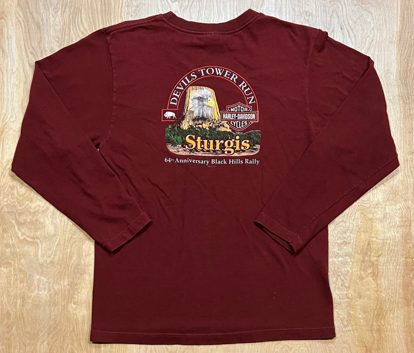 2004 Harley Davidson Sturgis Womens Long Sleeve