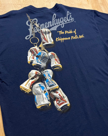 Leinenkugels Cans and Fishing Chain Front and Back T-Shirt