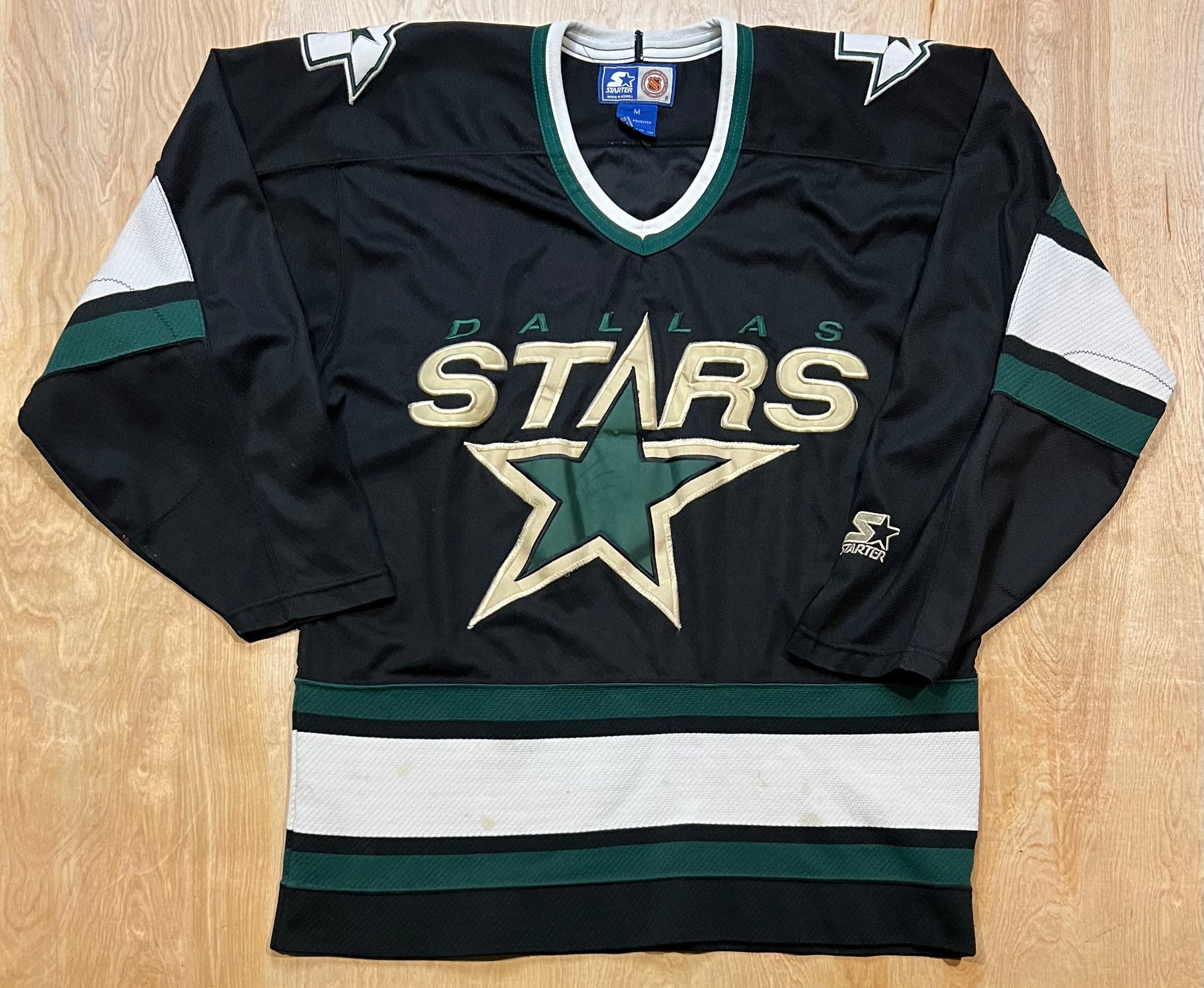 dallas stars gear Vintage Dallas Stars Starter Hockey Jersey – GSB Thrifting