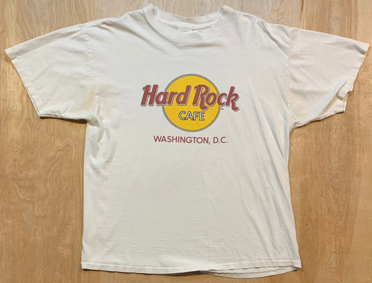 Vintage Hard Rock Cafe Washington DC White T-Shirt