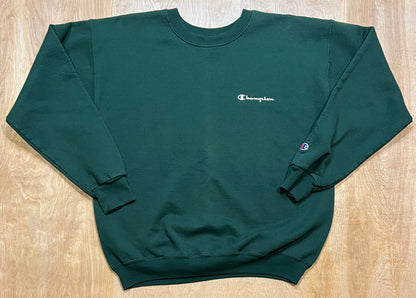 Classic Green Champion Crewneck