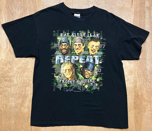 2011 "Eat Sleep Leap" Green Bay Packers T-Shirt