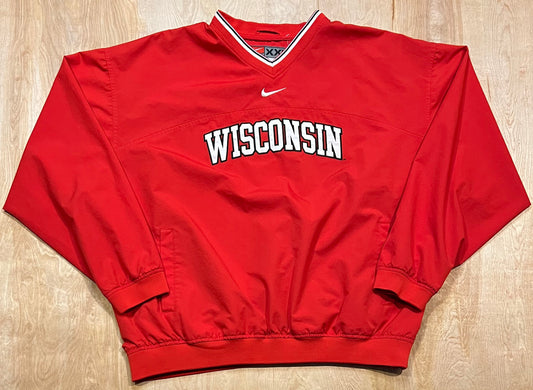 Vintage University of Wisconsin Nike Center Swoosh Windbreaker