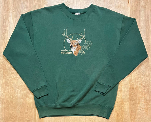 Vintage Wisconsin Whitetail Crewneck