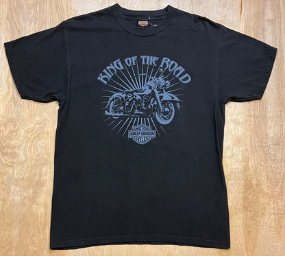 2001 "King of the Road" Harley Davidson Eau Claire, WI T-Shirt