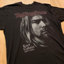 Load image into Gallery viewer, Kurt Cobain Rolling Stones Cover T-Shirt
