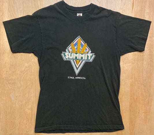 90's Summit Brewing Company St Paul, MN Single Stitch T-Shirt