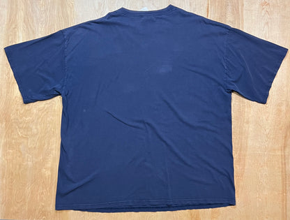Y2K Adidas Blue T-Shirt