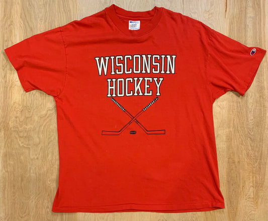 Vintage Wisconsin Hockey Champion T-shirt