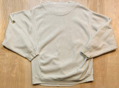 Vintage Distressed and Ripped University of Okoboji Heavy Crewneck