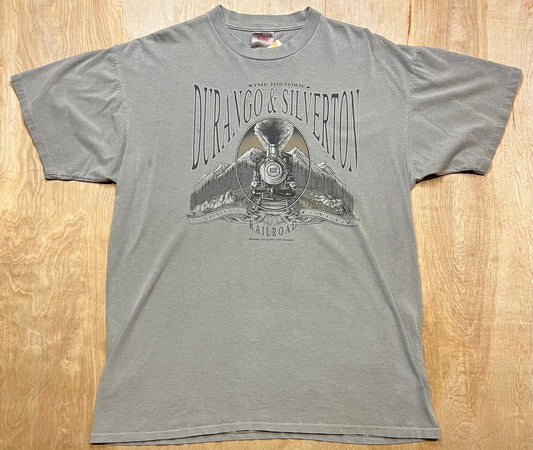 1996 Durango & Silverton Narrow Gauge Railroad Single Stitch T-Shirt