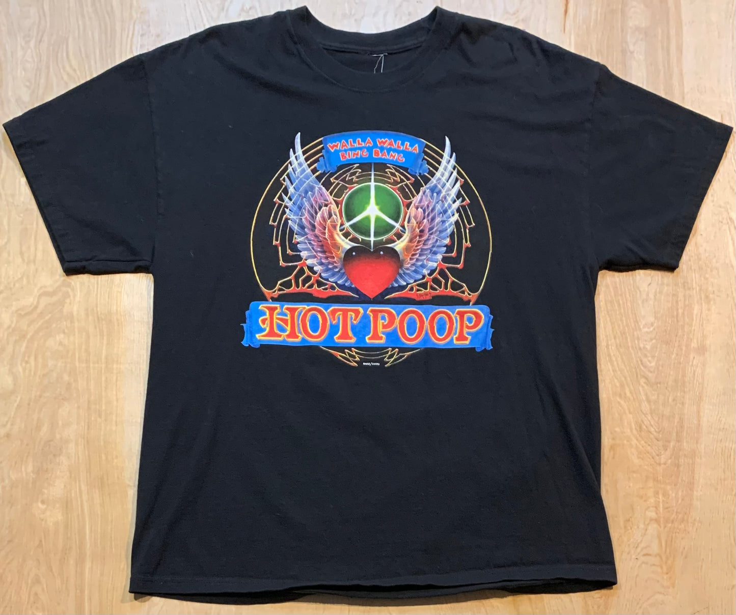 2000's Hot Poop "Walla Walla Bing Bang" Graphic T-Shirt