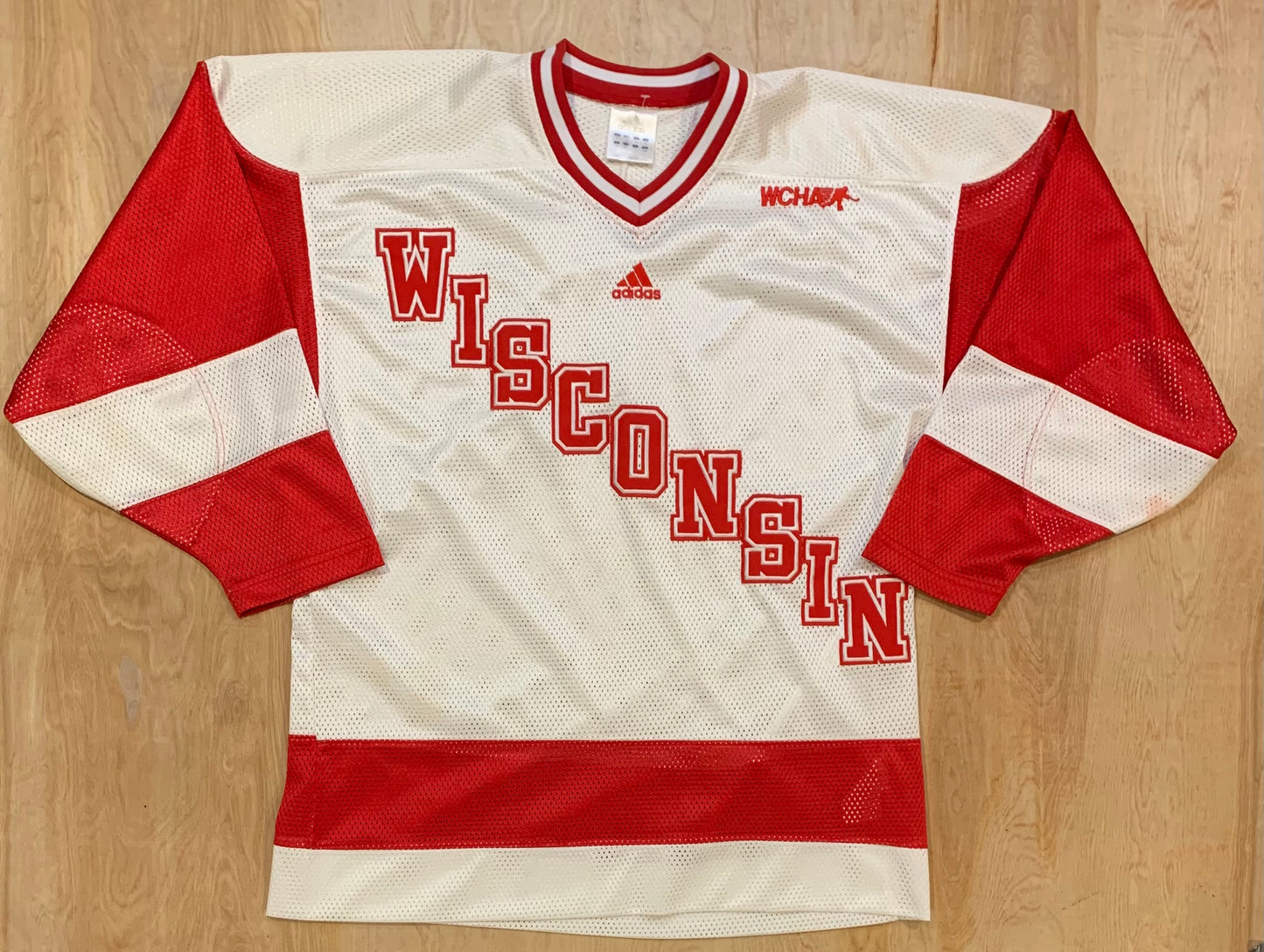 Wisconsin Badgers Adidas Hockey Jersey