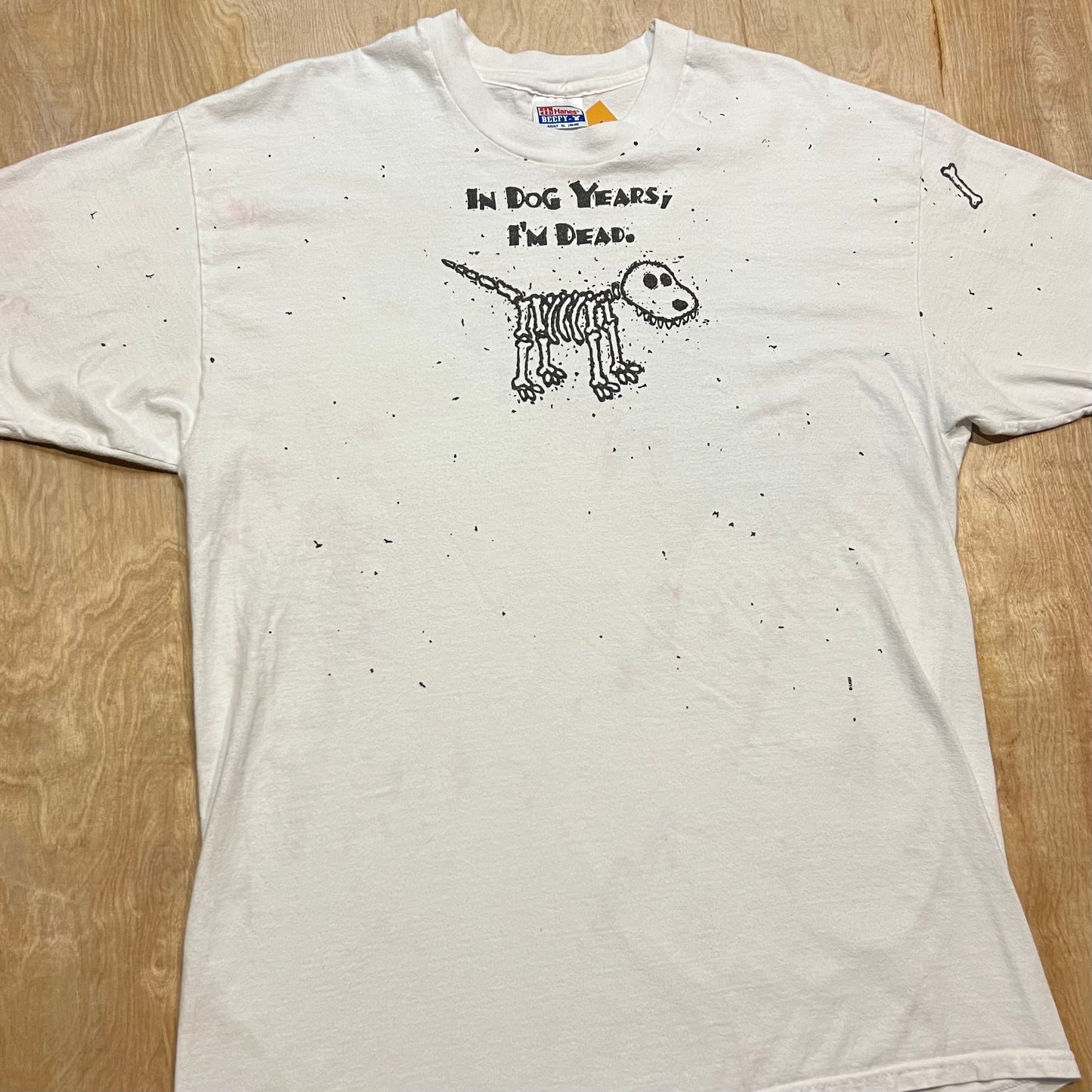 Vintage "In Dog Years I'm Dead" Single Stitch T-Shirt