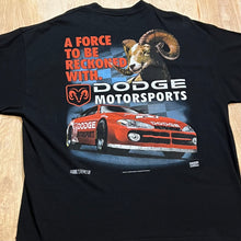 Load image into Gallery viewer, Vintage Nascar &quot;A Force to be Reckoned with&quot; Dodge Motorsports T-Shirt
