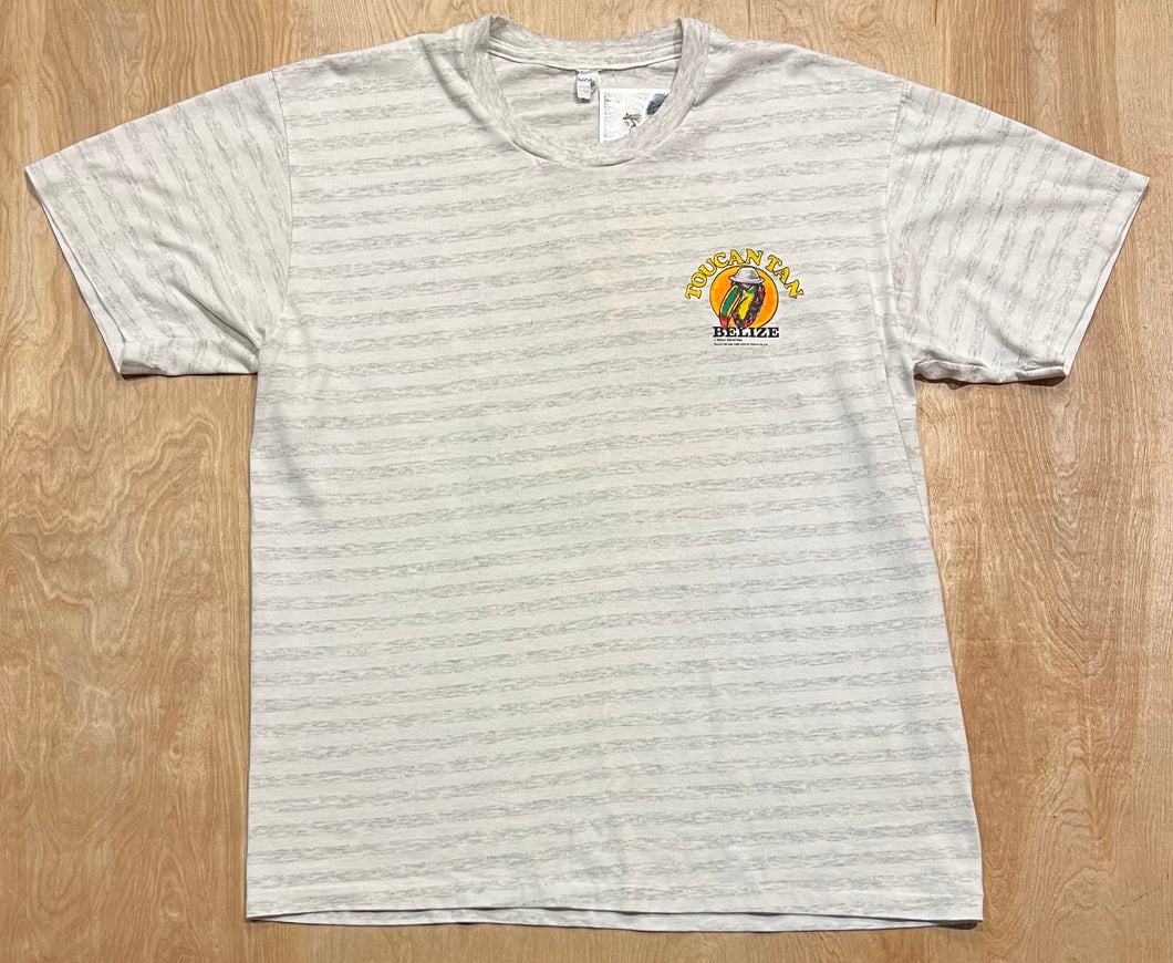 Vintage Toucan Tan Belize Single Stitch T-Shirt