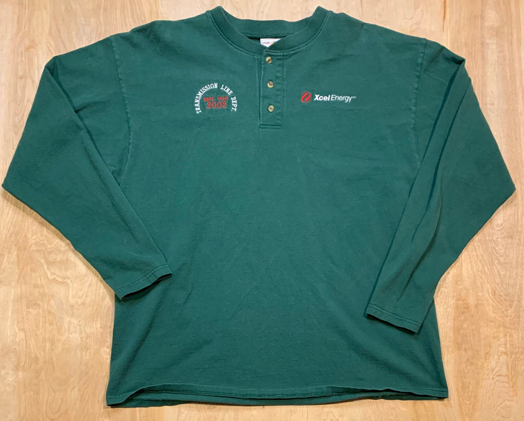 2002 Excel Energy Safe Year Long Sleeve Shirt