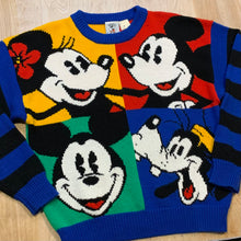 Load image into Gallery viewer, Vintage Disney Mickey Mouse and Company Sweater
