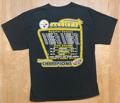 2006 SB XL Champions Pittsburgh Steelers T-Shirt