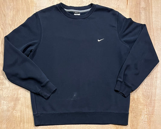 Y2K Black Nike Crewneck